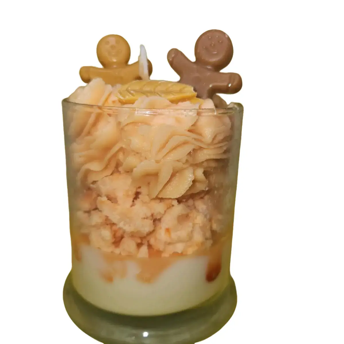 Fall Candle Gingerbread Cookie
