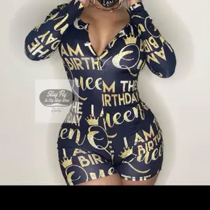 BIRTHDAY QUEEN MY PAJAMA ONESIE