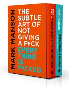 The Subtle Art of Not Giving a F*ck / Everything Is F*cked Box Set -- Mark Manson, Hardcover