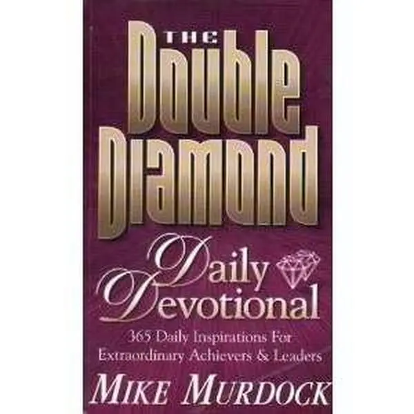 USED Book - The double diamond daily devotional by Mike Murdock (Paperback) - english
