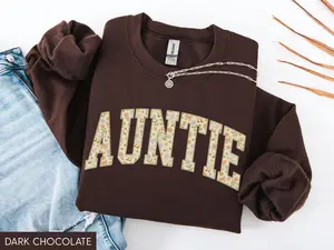 Auntie Sweatshirt, Aunt Sweater, Auntie Goose Shirt, New Aunt Gift, Pregnancy Announcement, Gift for Aunt, Pregnancy Reveal to Aunt