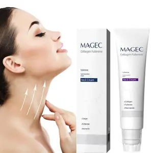 Reduces Wrinkles and Double Chin,Five Rollers for All Around Massage,Neck Firming Cream,Collagen Neck Cream,Relieves Edema,Suitable for Wrinkled Skin,with Hyaluronic Acid,VitaminC+E.