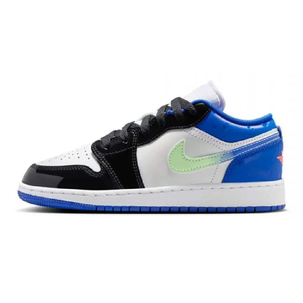 Youth Jordan 1 Low SE Game Royal/Bright Mango-Black (II1249 400) (GS)
