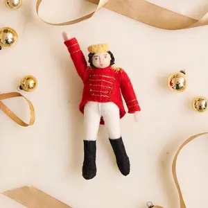 Nutcracker Prince Ornament - Light