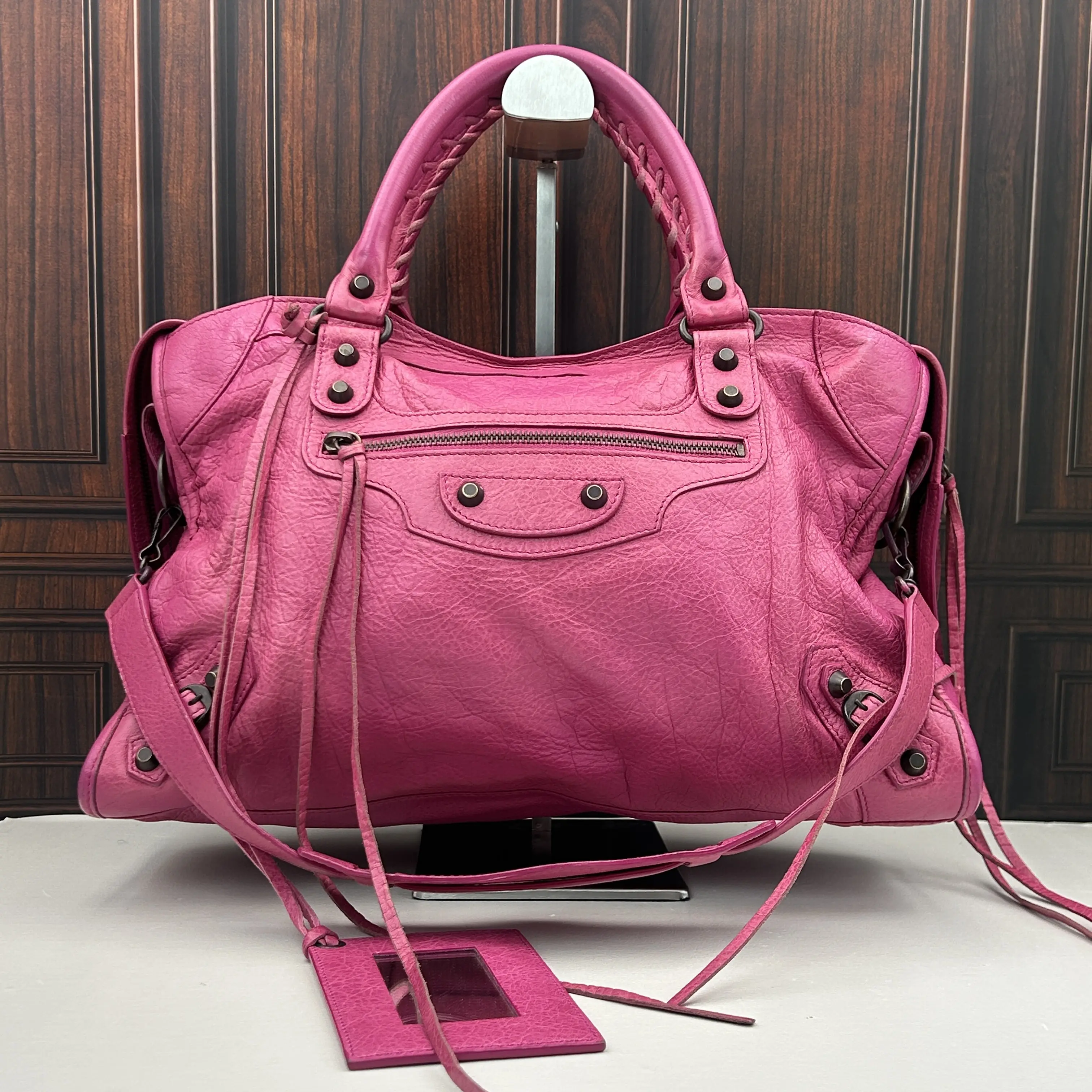 Pre-owned Balenciaga Motorcycle Bag 888