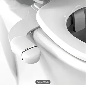 Ultra-Slim Bidet Attachment for Toilet - Dual Nozzle (Frontal & Rear Wash) with Adjustable flow