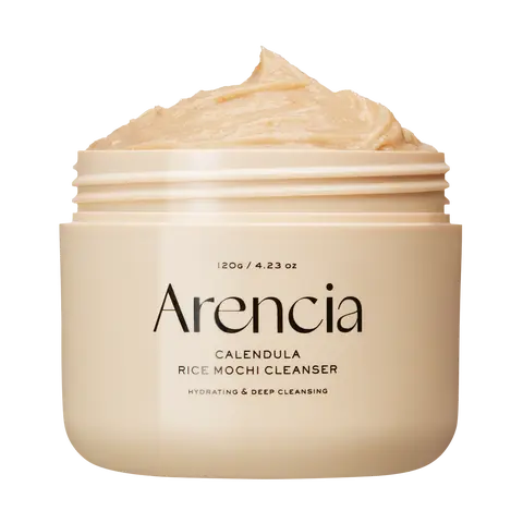 Fresh Calendula Mochi Cleanser 4.23oz - Soft & Clarifying Foaming Cleanser for Gentle Skin Care and Facial Cleansing