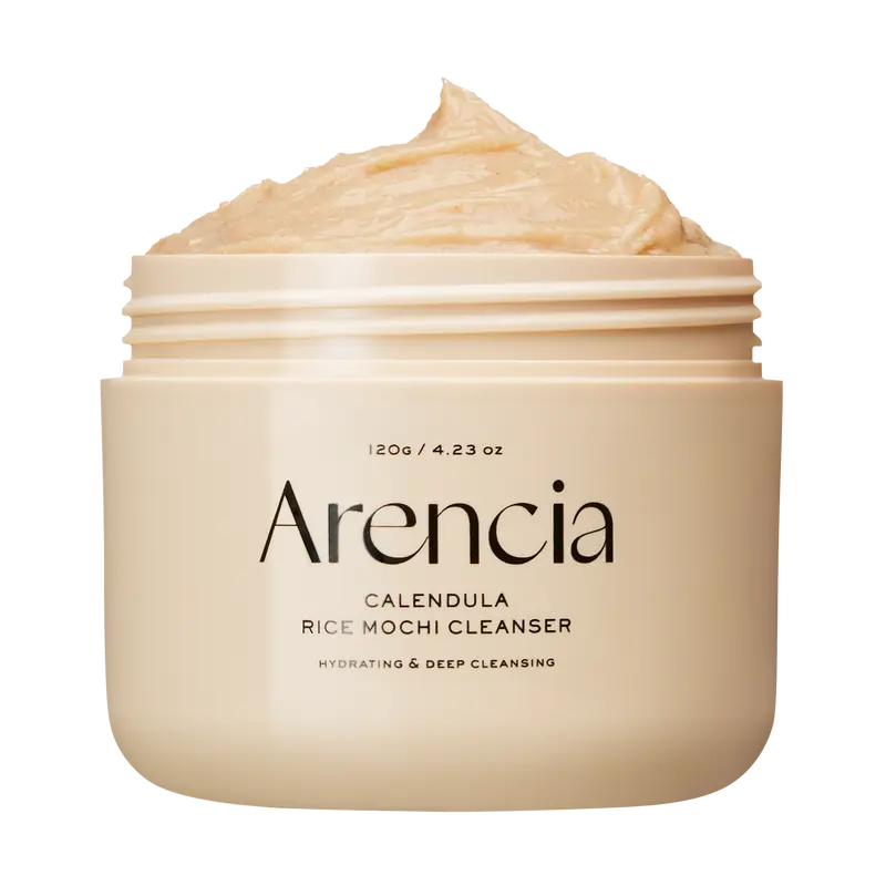 Fresh Calendula Mochi Cleanser 4.23oz - Soft & Clarifying Foaming Cleanser for Gentle Skin Care and Facial Cleansing