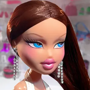 Bratz Doll Jewelry 1/6 Scale Designer Earring Pair for Bratz Dolls by malinahDoll - Various