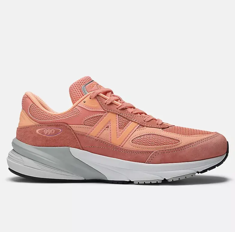 New Balance 990v6 Made in USA Salmon SKU: U990SR6 Sneaker Shoes Footwear Running Shoes Gym Shoes Mens Shoes Sneakers for Mens and Womens