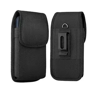 DutyMax Rugged Nylon Pouch Bag for iPhone 12/13/14/15/16 Pro max Waist Belt Pocket Workout Fanny Pack Tactical Pack