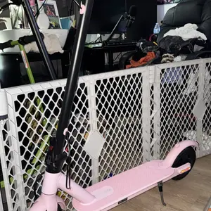 Electric Scooter,8.5" Tires,350W Motor,Up to 19MPH Max Speed,Portable Electric Scooter with Light, Suitable for Female Girls,Halloween Gifts