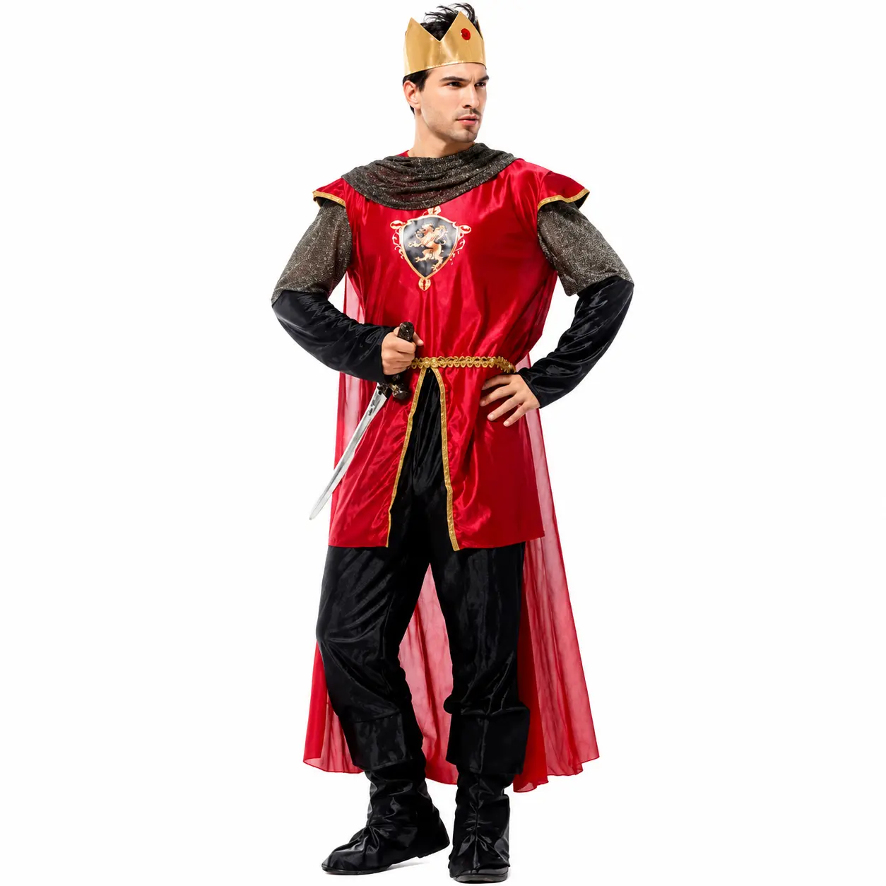 Men's Roman King Halloween Costume