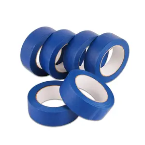 Painters Tape Wide 1.5 inches, Masking Blue Painters Tape Bulk Pack, 6 Rolls x 1.5 inches x 55 Yards (330 Total Yards)