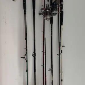 Hikeen Fishing Rod Holders, Fishing Pole Holders for Garage, Wall or Ceiling Mounted Fishing Rod Rack Holds 10 Rods #TOP PICKS