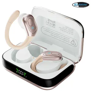 RythmWave X31 Wireless Earbuds 45H Playtime Bluetooth 5.3 Headphones IP5 Waterproof for Running Wireless in Ear Earphones for iOS/Android Pink