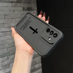 Compatible with Samsung Galaxy S26 Stylish Minimalist Cross Christian Phone Case Suitable for Samsung Galaxy A26 A36 A55 A35 A06 A16 A05 A14 A24 A34 A54 A15 A05S A25 A23 A33 A53 A73 A13 4G 5G Shockproof Soft TPU Back Cover