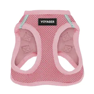 Voyager Step-In Air Dog Harness No Pull - Breathable All Weather Mesh, Lightweight Adjustable Vest for Small Medium Dogs & Cats - Reflective, Triple Security, Easy Step-In Design by Best Pet Supplies
