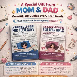 Bedside Books for Teen Boys and Girls | A Guide to Emotional Growth, Mental Wellness, and Healthy Puberty Development | A Must-Read for Growing Up