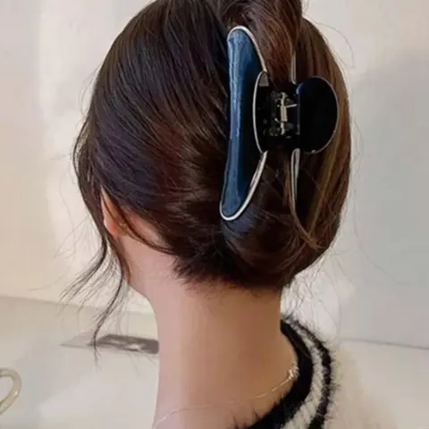 Minimalist Temperament Solid Color Hair Claw, 1 Count Elegant Hair Accessories for Women & Girls, Trendy All-match & Exquisite Hair Claw for Daily Use,mothers day gift ,mothers day gift ideas, Clip In Claw, Claw Hair Clips, Hair Decor