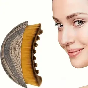 Lymph Contour Brush Makeup Brushes Facial Massage Body Brush Face Care Tool, Essential Beauty Accessory for Skin Health