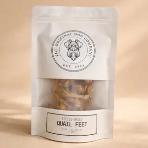 Freeze-Dried Quail Feet