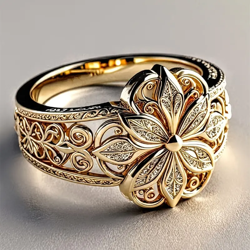 1 Pc Romantic Elegant Fashion Rings for Women, Promise Ring for Wedding & Anniversary, Party Jewelry, Valentine's Day Gift