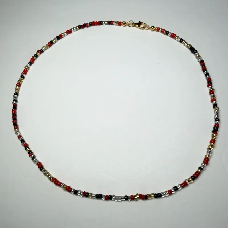 Custom Seed bead choker necklaces