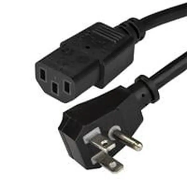 Startech PXTF1016 Flat Plug Power Cord - 6 ft, Power Supply for Computer Peripherals, NEMA 5-15P to C13