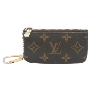 Pre-owned Louis Vuitton Canvas Key Pouch | Monogram Key Pouch