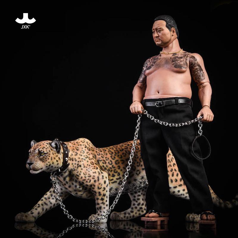 JXK Studio Leopard Figurine Statue SeriesDurable Polyresin with Intricate Details