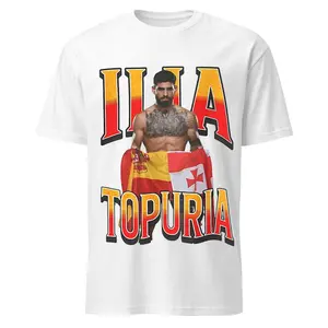 Ilia Topuria El Matador T Shirt Undefeated Tee HY530