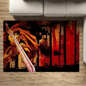 Berserk Rug v4 , Anime Area Rug Carpet ,Popular Rug,Gift Ideas