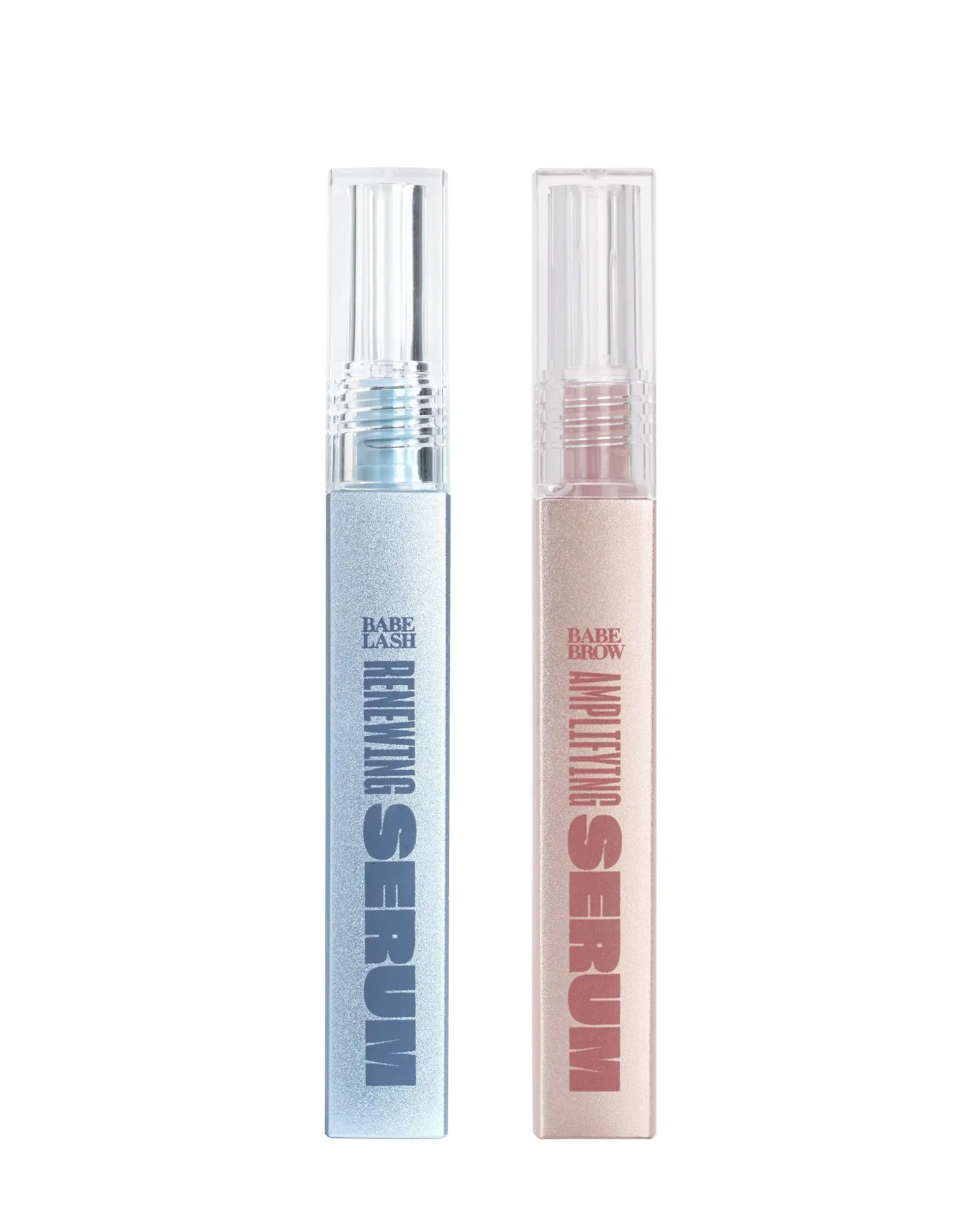 Lash and Brow Duo, Sensitively Formulated Babe Lash Serum and Brow Enhancing Treatment, Support Fuller, Longer-Looking Lashes, Thicker and Fuller-Looking Brows