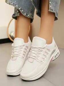 Women's Mesh Casual Sports Shoes, New Fashion Versatile Soft Bottom Anti-Slip Breathable Sneakers, Comfortable Running Trainers