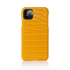 Canary Faux Crocodile iPhone Case