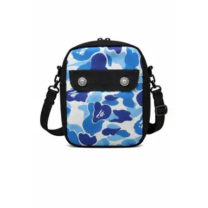 Bape ABC Mini Shoulder Bag ABC Blue Camo