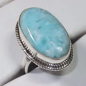 Solid sterling silver Rings with all natural stones