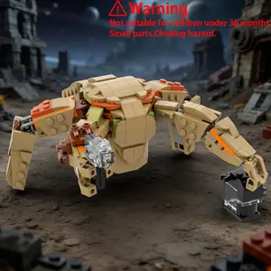 Popular Sci-Fi Movie Projects Hails&Mary Rocky Building Blocks Set,Sci-Fi joint-actuated spider figurine - Fan collection model, Creative Building Set