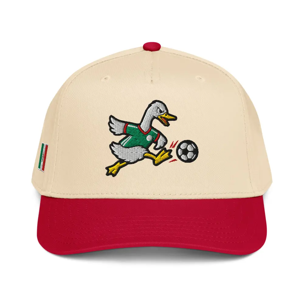 El Pato Merlín México Fútbol Copa Del Mundial 2026 Embroidered Baseball Snapback Hat