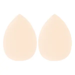 VOCOSTE 2 Pcs Portable Teardrop Face Makeup Sponge, Essential Blending Tool for Smooth Coverage