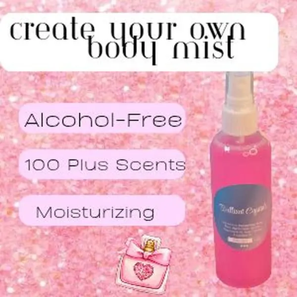 Create Your Own Moisturizing Body & Hair Mist - Alcohol-Free, 100+ Scents Hydrating