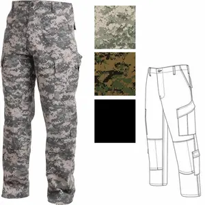 Tactical ACU Pants, Army Combat Uniform Ripstop Milspec Military Cargo Fatigues