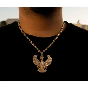 Diamond Eagle Pedant