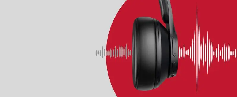 MONSTER Wireless Over-Ear Bluetooth 6.0 Headphones (Headset) - Adjustable HiFi Stereo with Microphone, Foldable Comfortable Design, 40H Long Battery (40 Hours), Deep Bass, Android Compatible, Work From Home & School Use, Universal Smartphone Connection