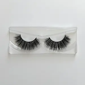 Labo Glam Bombshell 25mm Full Volume Faux Mink Lashes | Dramatic Glam Strip Lashes Reusable