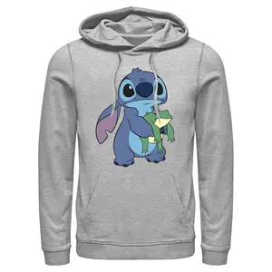 Men's Lilo & Stitch Froggie Stitch Pull Over Hoodie