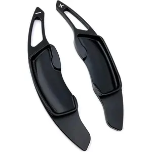 Alloy Paddle Shift Steering Wheel Shifter Extension for Subaru Impreza WRX Legacy XV Crosstrek Forester Legacy WRX Ascent BRZ Scion -S GT86(Black)