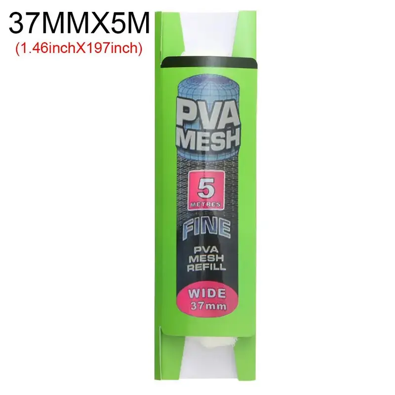 PVA Fishing Bait Bag, 5m Soluble PVA Mesh Refill Bait Bag, Fishing Bait Feeder, Fishing Accessories for Outdoor Fishing Tackle