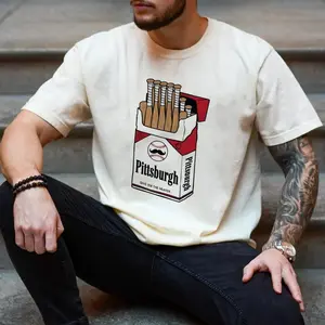 [Sale up to 50%] [Free Ship] Pittsburgh Baseball Bat Pack Parody T-Shirt, 90s Retro Humor Tee